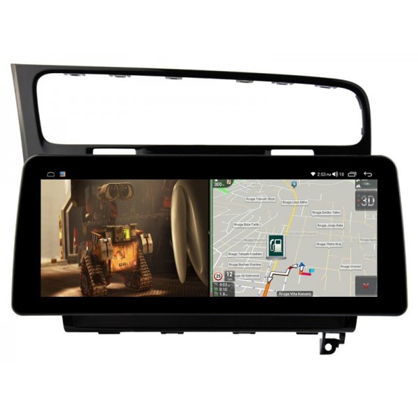 Pantalla ultra fina 12.3" GPS Volkswagen Golf VII (2012 - 2020) Android 13 4G LTE TR4341