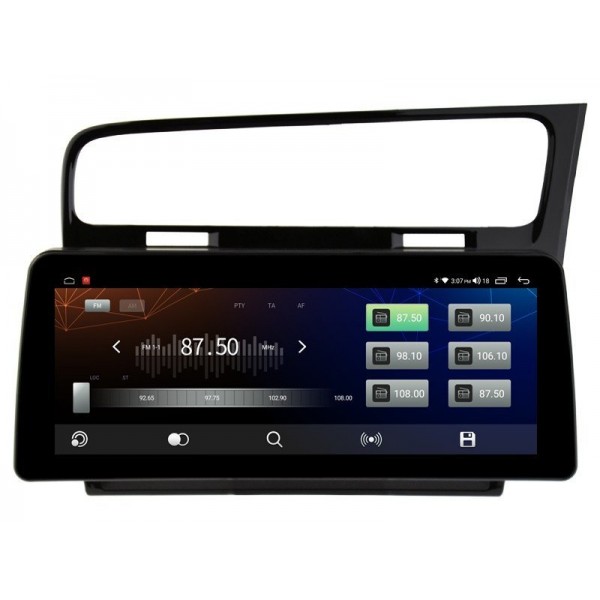 Head unit ultra thin screen 12.3" GPS Volkswagen Golf VII (2012 - 2020) Android 13 TR4342