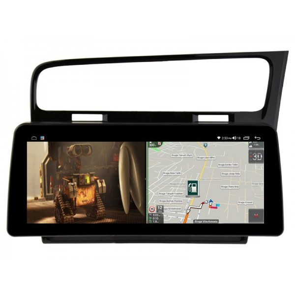 Head unit ultra thin screen 12.3" GPS Volkswagen Golf VII (2012 - 2020) Android 13 TR4342