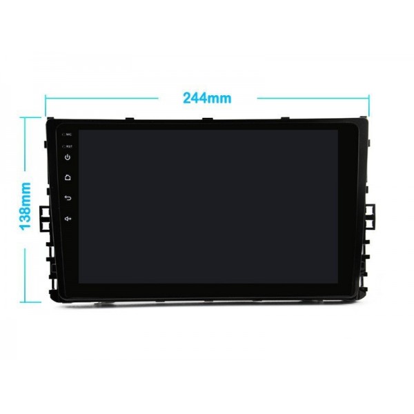 Radio navegador GPS Volkswagen Polo Plus, Passat B8,T-Cross, T-ROC pantalla 10.1 Android 14 TR4345