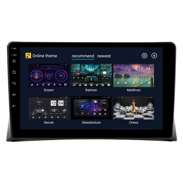 Radio navegador GPS Volkswagen Multivan T5 pantalla 10.1 Android 14 TR4347