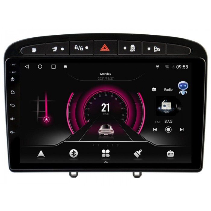 Radio navegador GPS Peugeot 308 pantalla 10.1 Android 14 TR4356