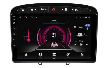 Radio navegador GPS Peugeot 308 pantalla 10.1 Android 14 TR4356