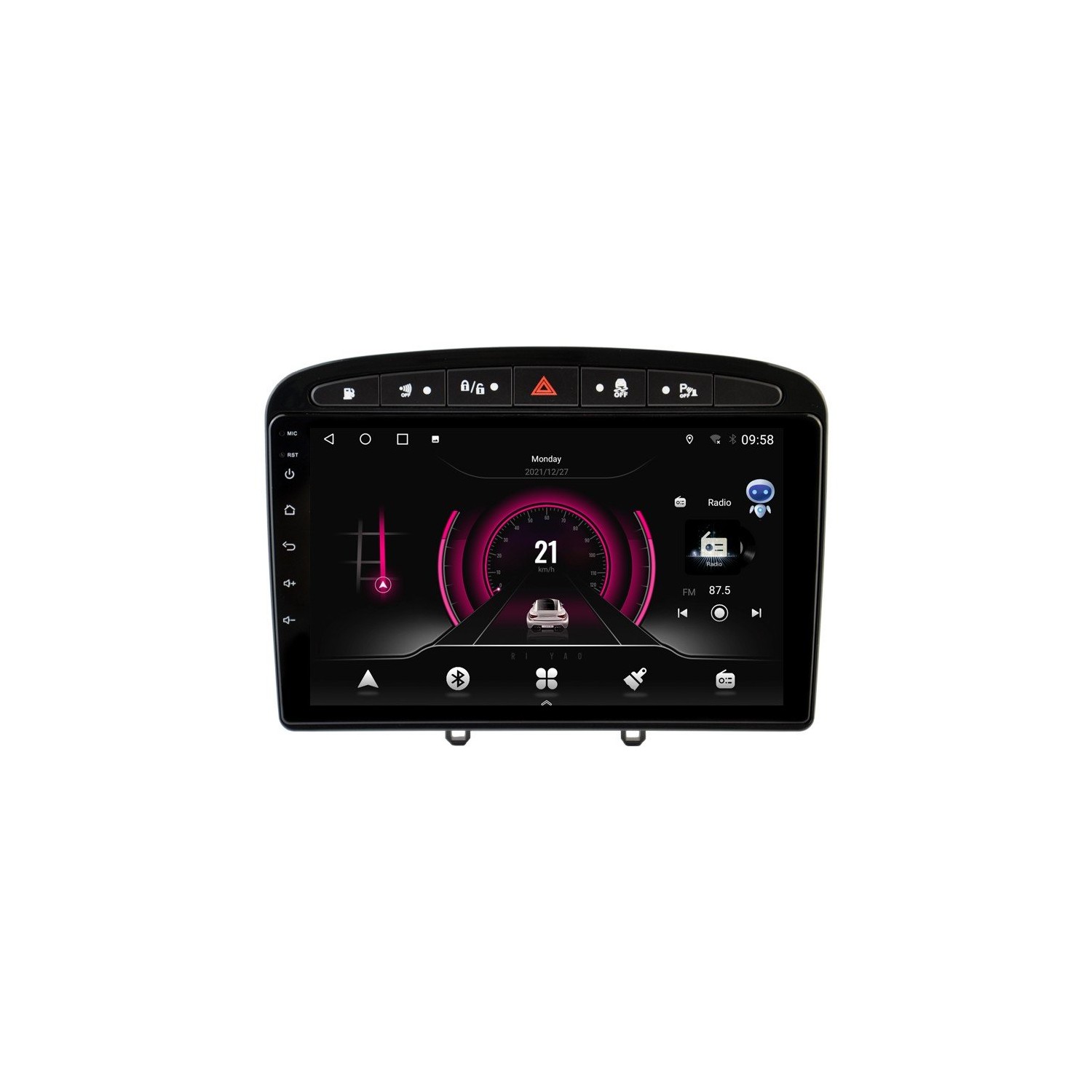 Radio navegador GPS Peugeot 308 pantalla 10.1 Android 14 TR4356