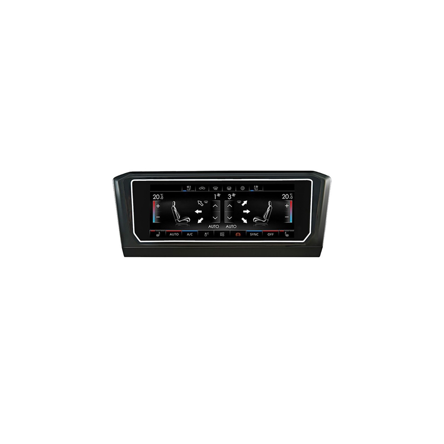 Pantalla climatizador Volkswagen Tiguan MQB TR4364