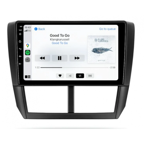 Radio navegador GPS Subaru Impreza pantalla 10.1 Android 14 TR4366
