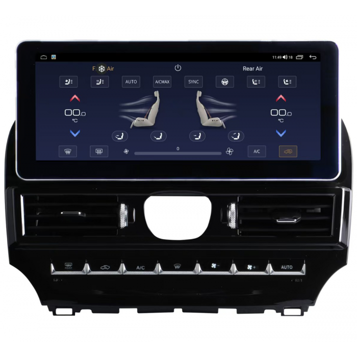 Doble pantalla 12.3 + 9.6 pulgadas GPS Chrysler 300C LD Android 13 TR4368