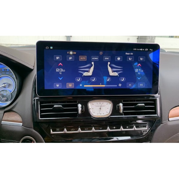 Dual 12.3" + 9.6" GPS Screen for Chrysler 300C LD Android 13 TR4368