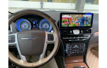 Doble pantalla 12.3 + 9.6 pulgadas GPS Chrysler 300C LD Android 13 TR4368