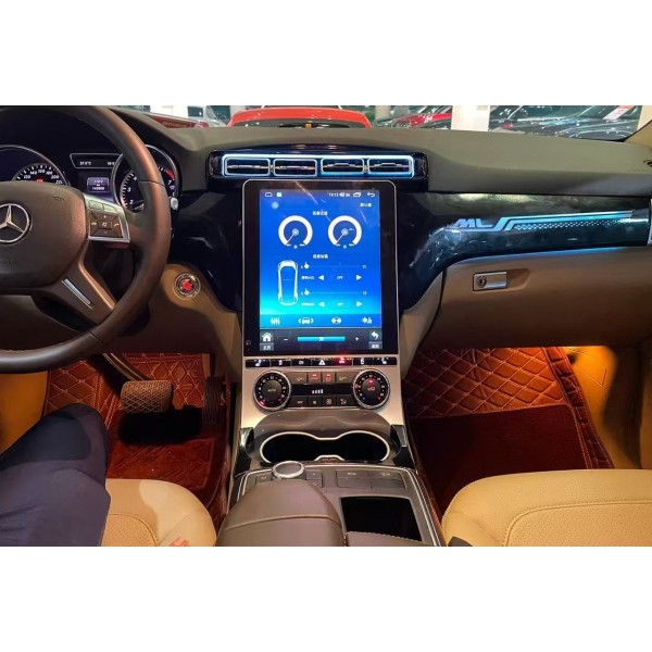 Tesla-Style GPS Radio Navigator Mercedes ML W166 2012-2016 ANDROID 13 TR4369