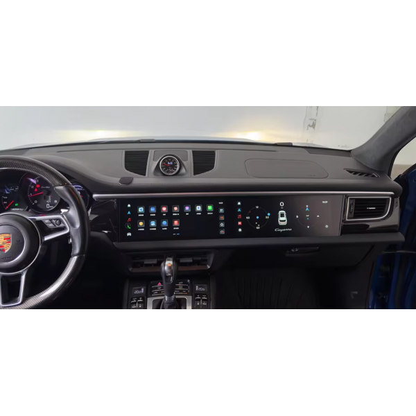 Dual 12.3-inch touchscreen for Porsche Macan Android 13 TR4371