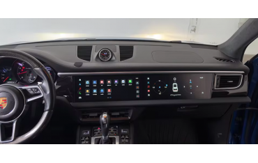 Pantalla táctil doble de 12.3 pulgadas Porsche Macan Android 13 TR4371