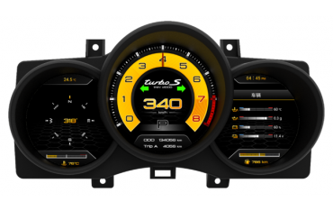 Digital cockpit Porsche Macan TR4372