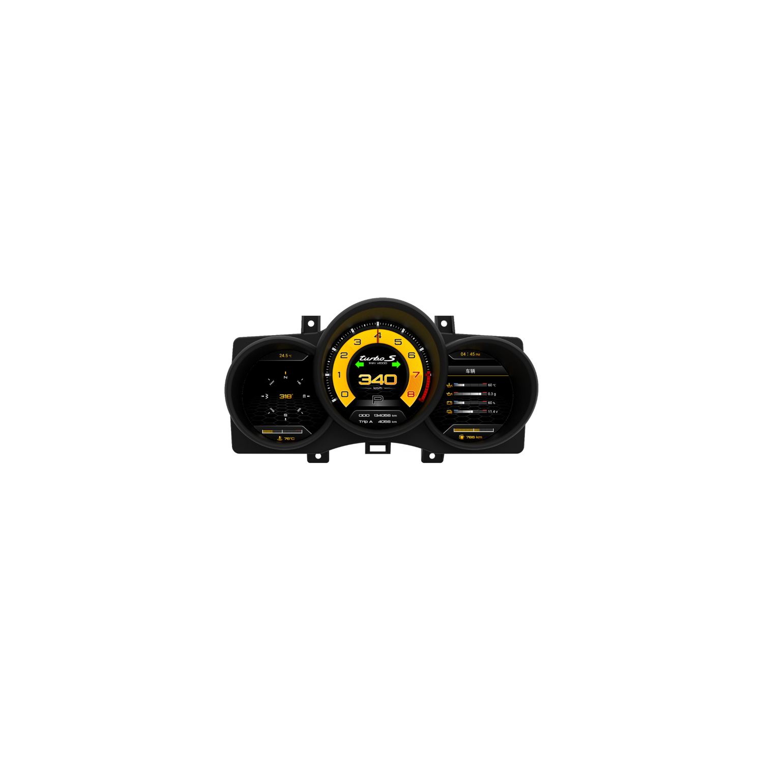 Pantalla cuadro mandos digital Porsche Macan TR4372