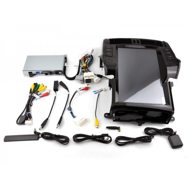 Radio navegador GPS tipo TESLA Land Cruiser Prado KDJ150 ANDROID TR3014