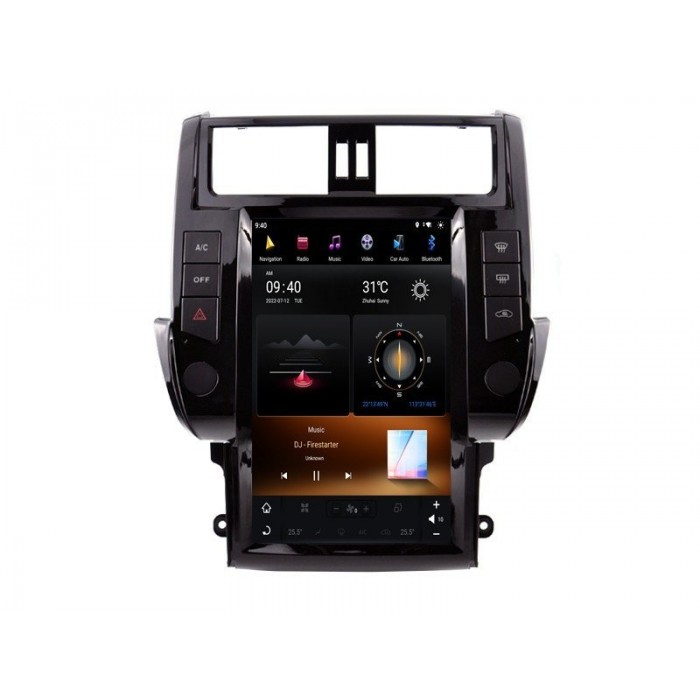 Radio GPS head unit Tesla style Land Cruiser Prado KDJ150 ANDROID TR3014