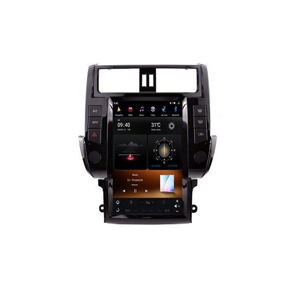 Radio navegador GPS tipo TESLA Land Cruiser Prado KDJ150 ANDROID TR3014