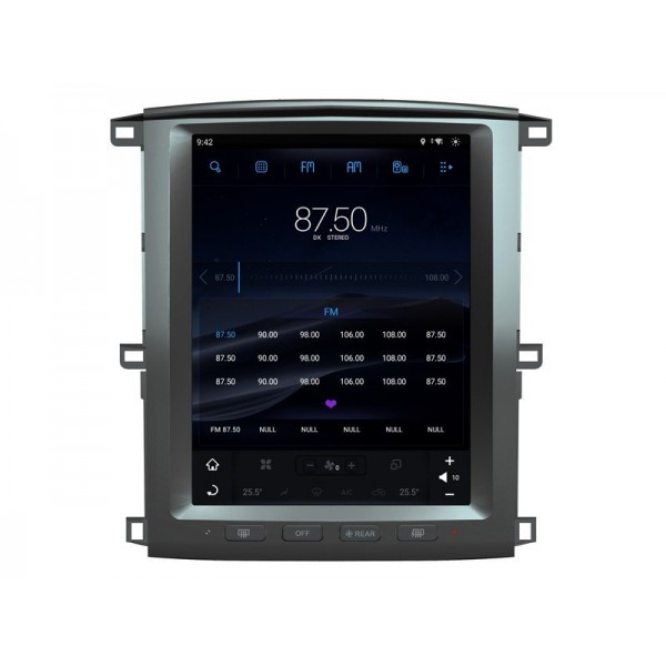 Radio navegador GPS tipo TESLA Land Cruiser HDJ 100 ANDROID TR3232