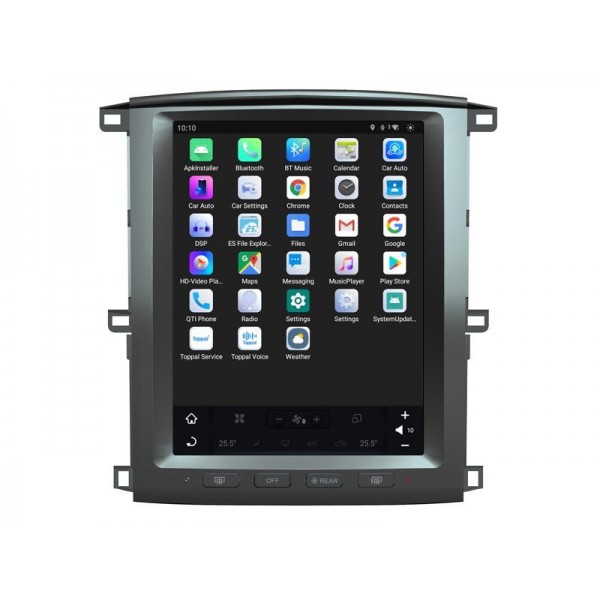 Radio navegador GPS tipo TESLA Land Cruiser HDJ 100 ANDROID TR3232