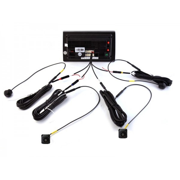 Kit Universal de Cámaras 360° para Aparcamiento – Compatible con Pantallas Android de 10,1″ TR4383