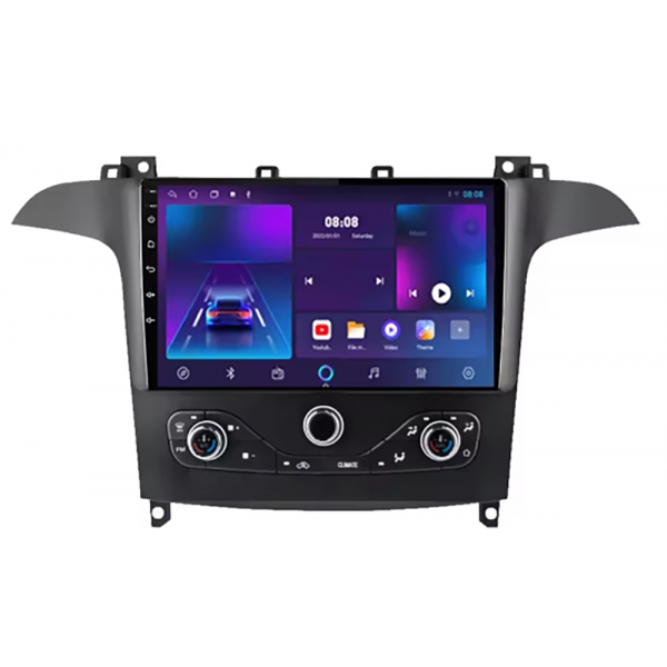 Pantalla GPS Android 13 OCTA CORE Ford S-Max TR4386