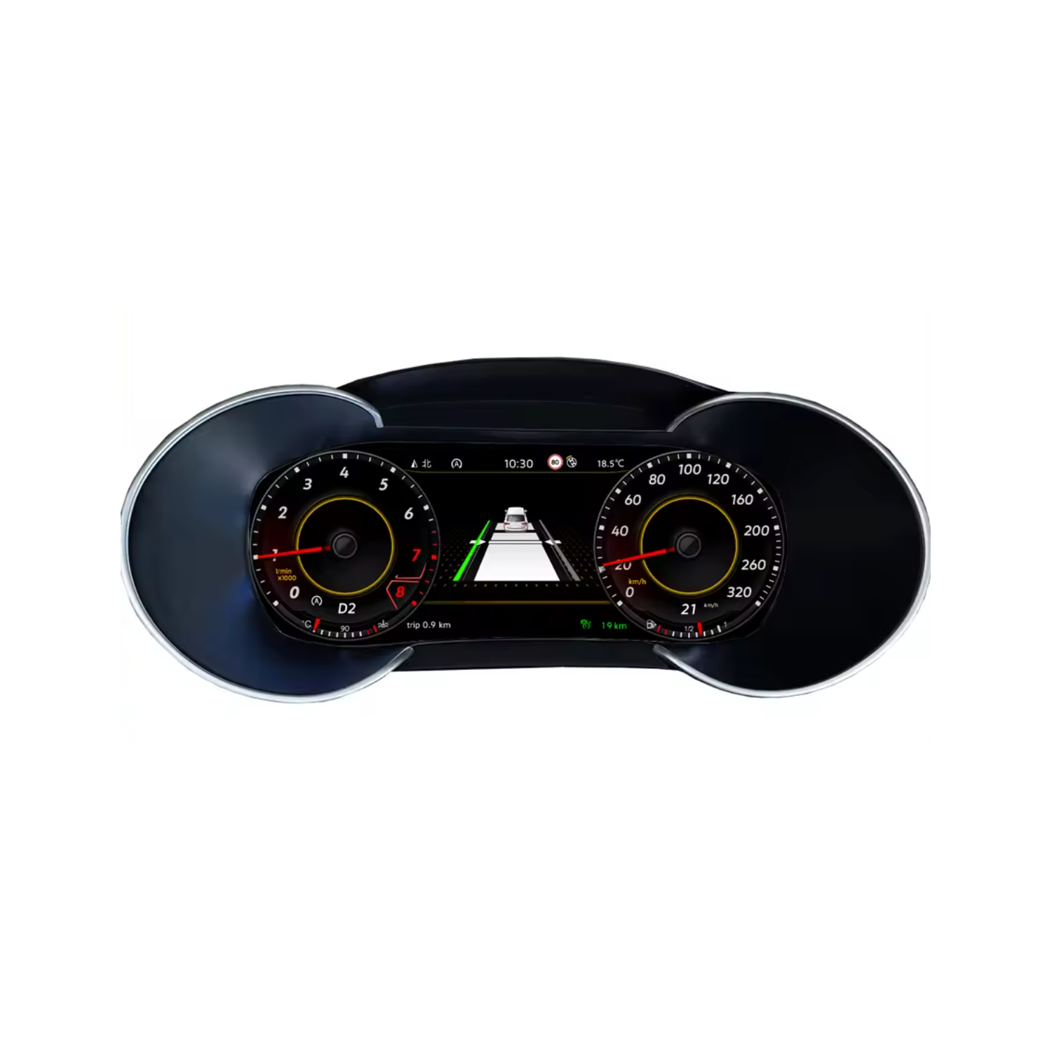 Cuadro de mandos digital Audi A3 2014–2017 / Audi TT 2008–2014 12,5″ Linux con Miracast TR3952
