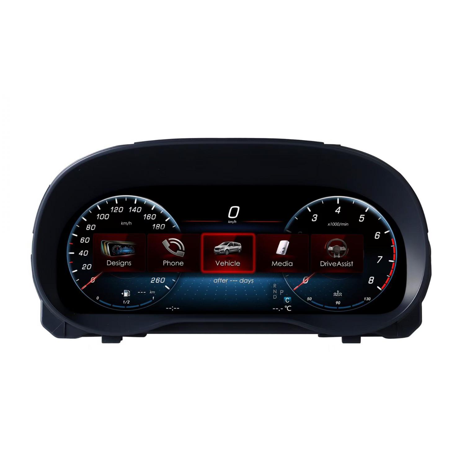 Digital Dashboard Mercedes-Benz Vito 2024– 12.5″ Linux with Miracast TR4391