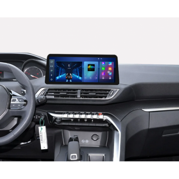 Head unit ultra thin screen 12.3" GPS Peugeot 3008 4008 5008 GT Android 13 TR4226