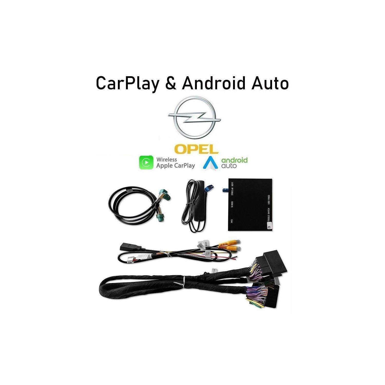 Interface Carplay & Android Auto Opel Navi600, Navi900 & Navi950 WIRELESS TR4392
