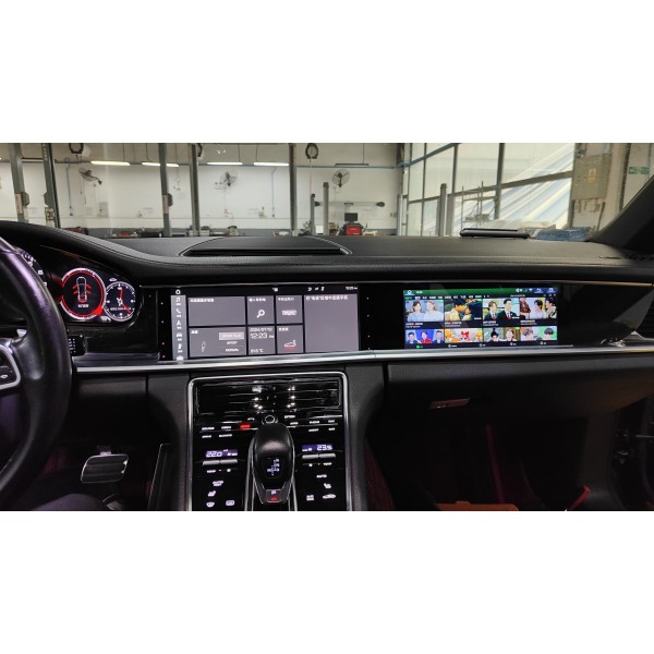 Pantalla copiloto Porsche Panamera 2018–2023 | 11" Android 13 | Qualcomm 6125 | TR4396