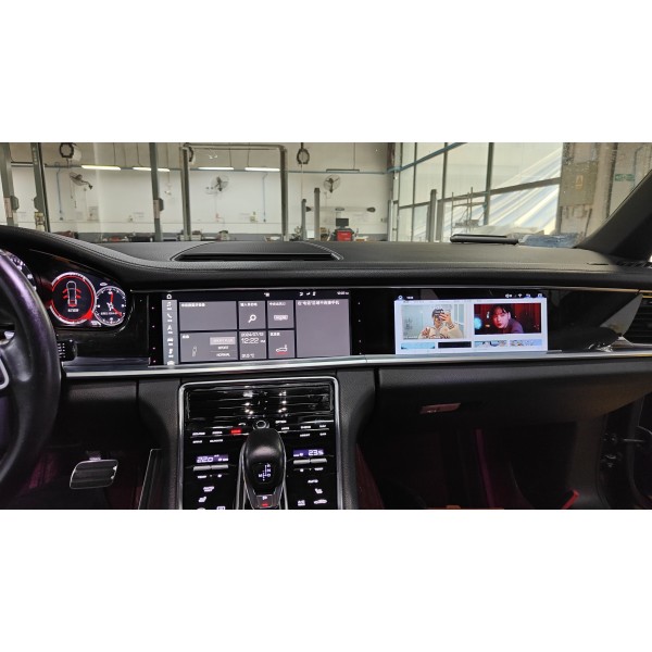 Pantalla copiloto Porsche Panamera 2018–2023 | 11" Android 13 | Qualcomm 6125 | TR4396