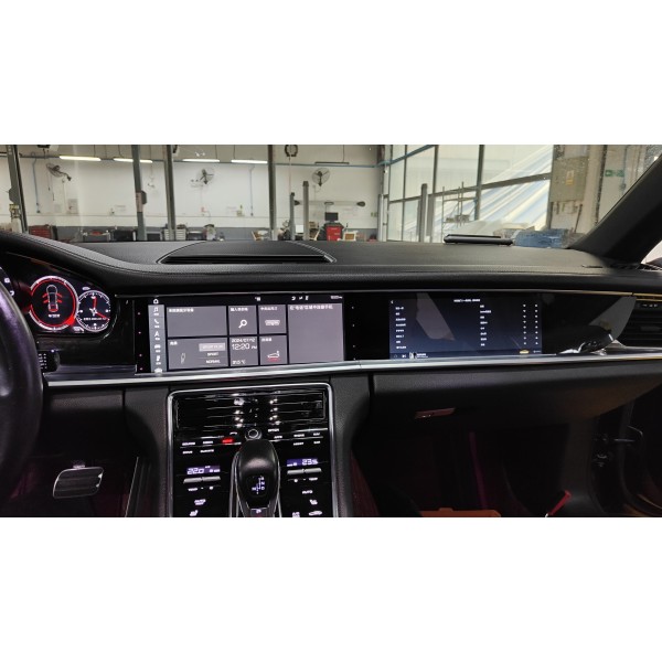 Pantalla copiloto Porsche Panamera 2018–2023 | 11" Android 13 | Qualcomm 6125 | TR4396