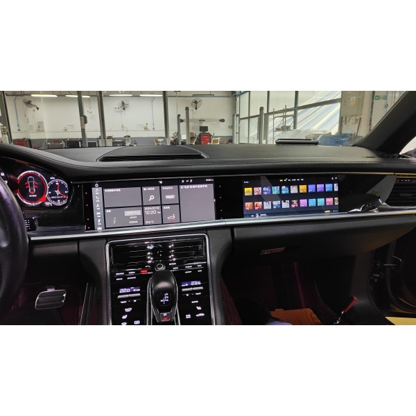 Pantalla copiloto Porsche Panamera 2018–2023 | 11" Android 13 | Qualcomm 6125 | TR4396