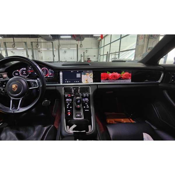 Pantalla copiloto Porsche Panamera 2018–2023 | 11" Android 13 | Qualcomm 6125 | TR4396