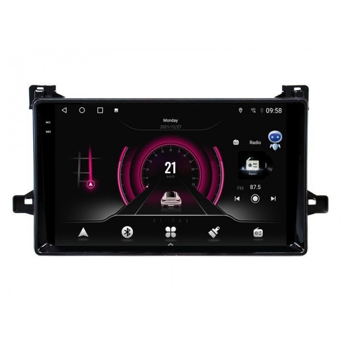 Radio navegador GPS Toyota Prius XW50 pantalla 10.1 Android 14 TR4397