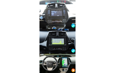 Radio navegador GPS Toyota Prius XW50 pantalla 10.1 Android 14 TR4397