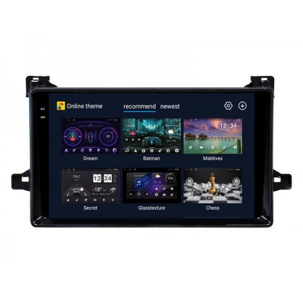 Radio navegador GPS Toyota Prius XW50 pantalla 10.1 Android 14 TR4397