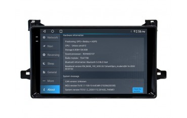 Radio navegador GPS Toyota Prius XW50 pantalla 10.1 Android 14 TR4397