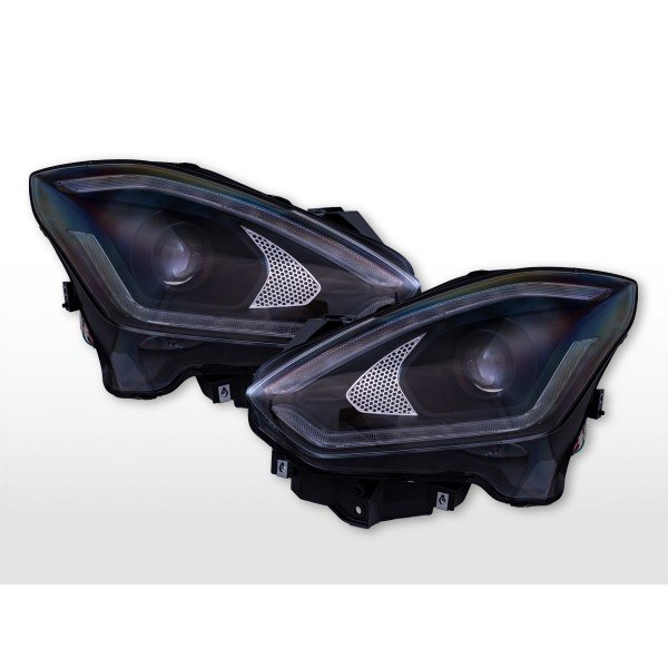 LED headlight set LED daytime running light Suzuki Swift RZ AZ from 17 black