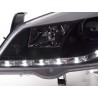Daylight headlight LED DRL look Opel Astra G 98 03 black