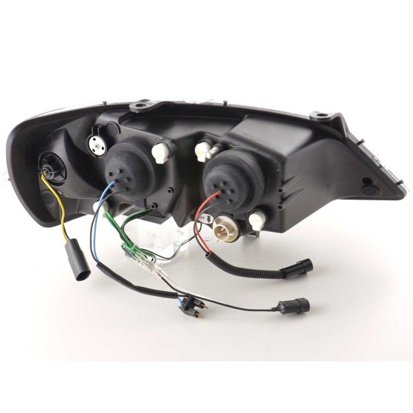 Daylight headlight LED DRL look Opel Astra G 98 03 black