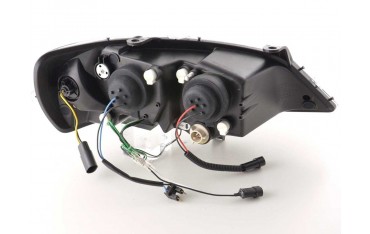 Daylight headlight LED DRL look Opel Astra G 98 03 black
