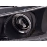 Headlight set Peugeot 306 97 00 black
