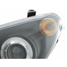 Headlight set Peugeot 307 01 06 black