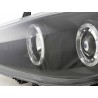 Headlight set Peugeot 307 01 06 black