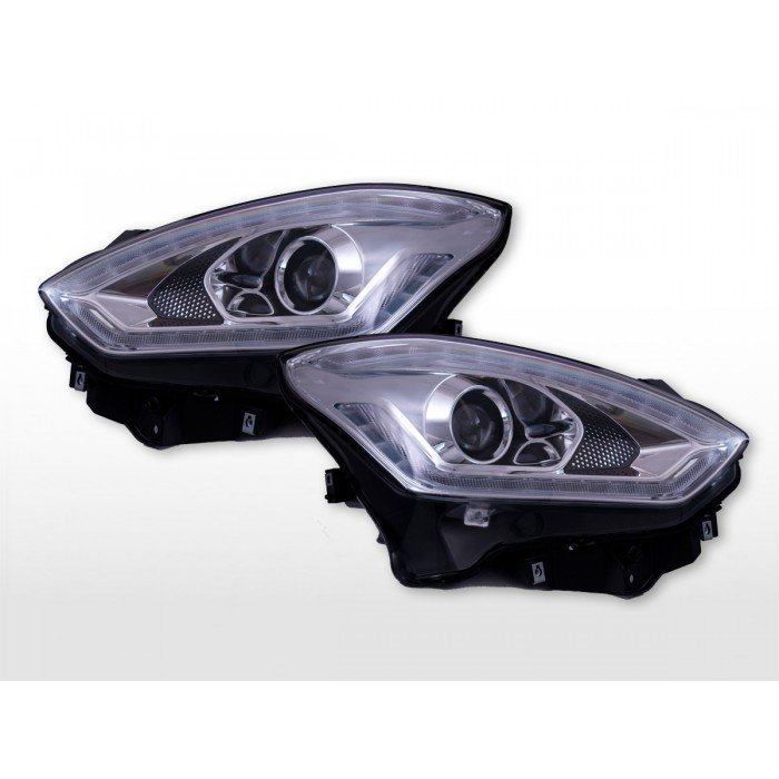 LED headlight set LED daytime running light Suzuki Swift RZ AZ from 17 right hand drive chrome