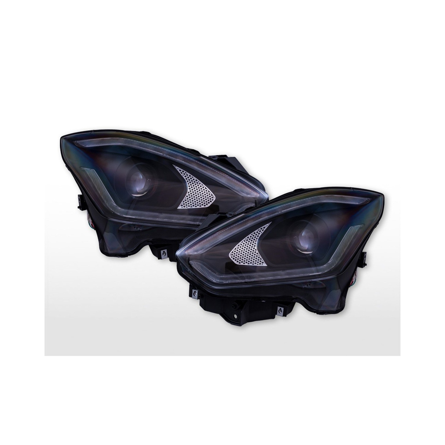 LED headlight set LED daytime running light Suzuki Swift RZ AZ from 17 right hand drive black