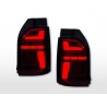 LED taillights set VW T6 year 16 19 tailgate door version red smoke