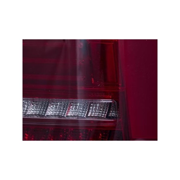 LED taillights set VW T6 year 16 19 tailgate door version red smoke