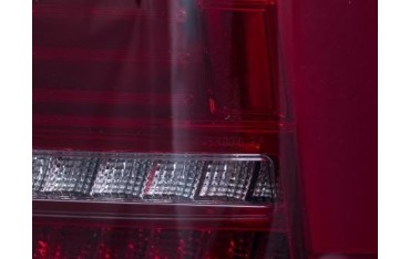 LED taillights set VW T6 year 16 19 tailgate door version red smoke